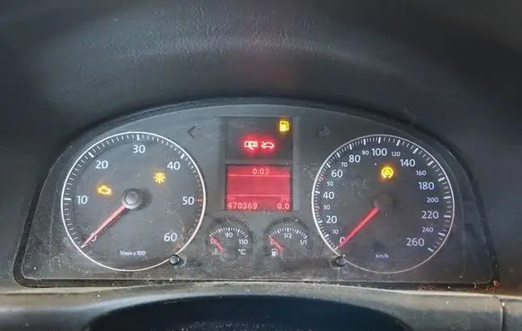 Volkswagen Touran I Speedometer (instrument cluster) 1T0920860C IMPRK1606349