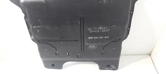Engine splash shield/under tray