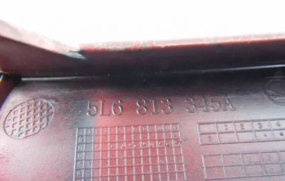 Rear/tail light trim molding