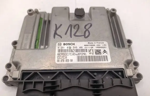 Citroen C4 II Engine control unit/module 0281030546 9807885980 9666729580