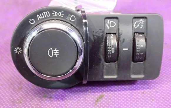 Opel Insignia A Light switch 13268704