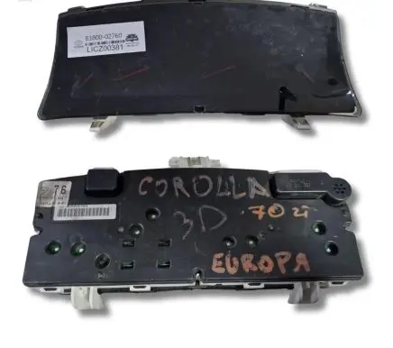 Toyota Corolla E120 E130 Speedometer (instrument cluster) 83800-02760