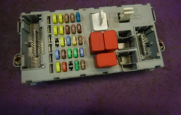 Fiat Bravo Fuse box set 