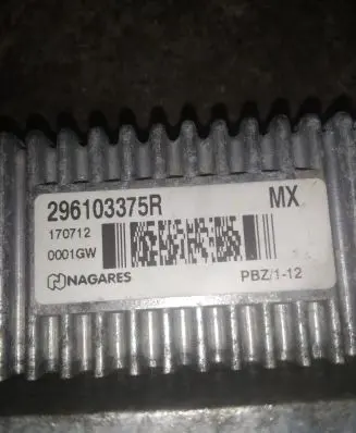 Renault Zoe Other control units/modules 296103375R