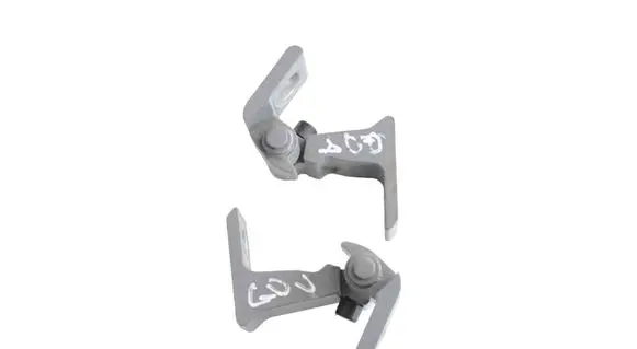 Rear door upper hinge