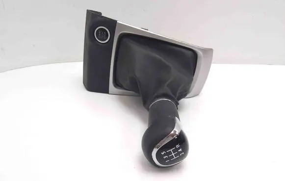 Gear lever shifter trim leather/knob