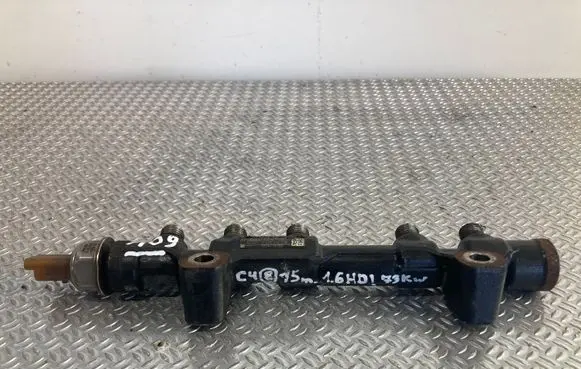 Citroen C4 II Fuel main line pipe 9804776780 9676643880
