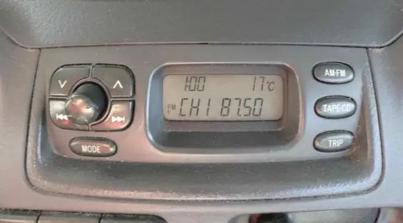 Toyota Yaris Screen/display/small screen 86110-52011-B0 IMPRK1222265