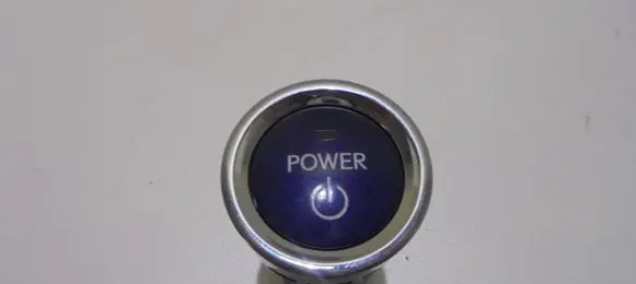 Engine start stop button switch