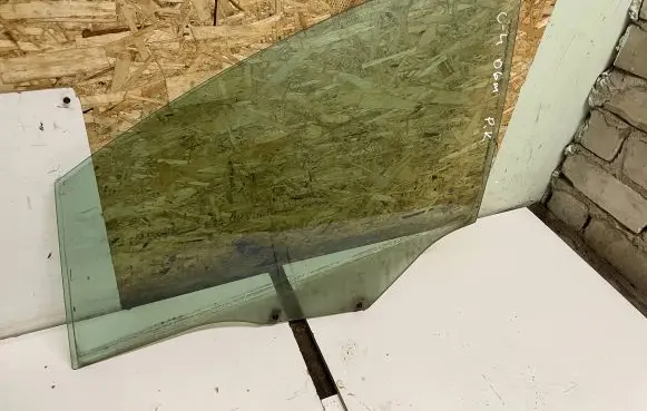 Citroen C4 I Front door window glass four-door 43R000929