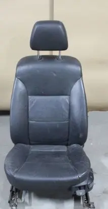 BMW 5 E60 E61 Front driver seat 7112933 schwarz