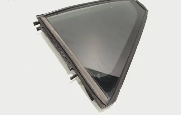 Rear vent window glass