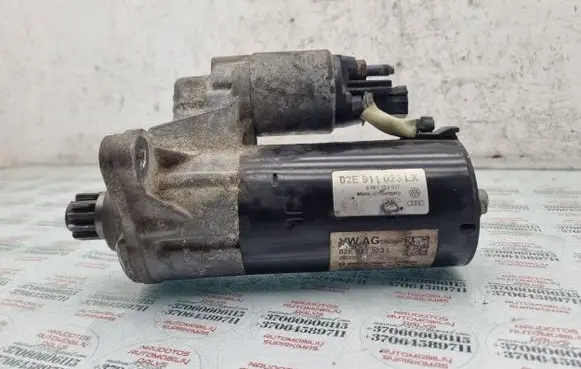Volkswagen Touran I Starter motor 02E911023LX 02E911023L