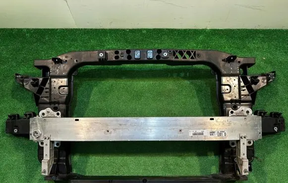 Engine bonnet/hood lock trim molding