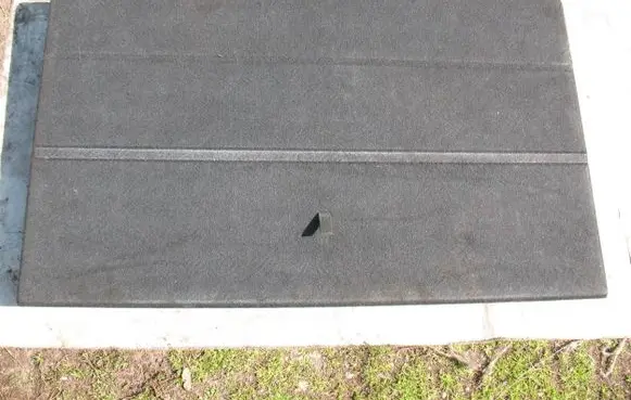 Hyundai i30 Trunk/boot floor carpet liner 85710-A6500