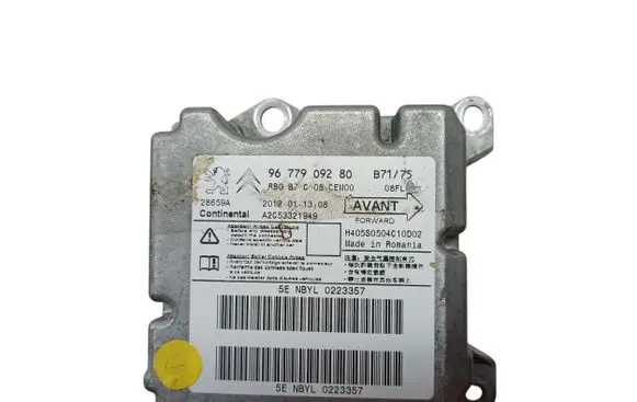 Citroen C4 II Airbag control unit/module 9677909280