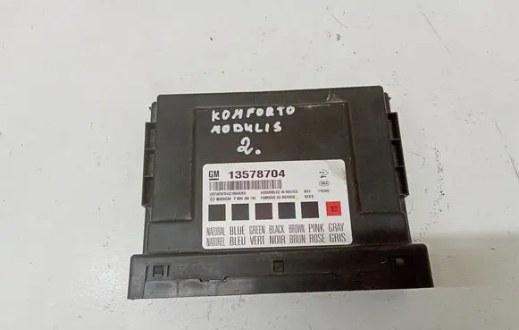 Opel Insignia A Comfort/convenience module 13578704