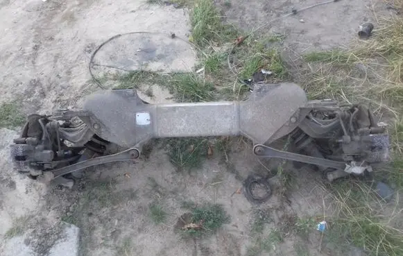 Rear beam