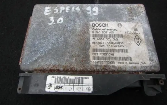 Renault Espace III Gearbox control unit/module 0260002603 zf6058001063
