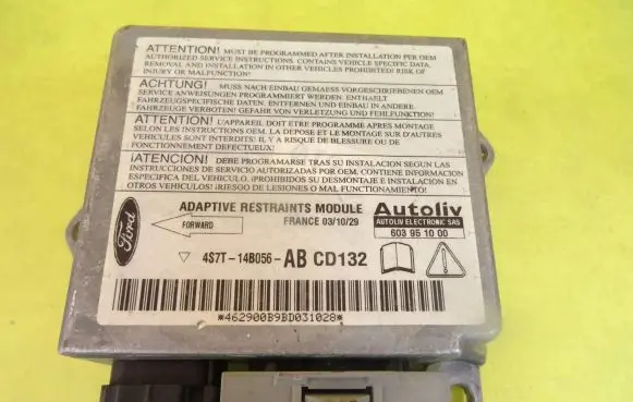 Ford Mondeo Mk III Airbag control unit/module 4S7T-14B056-AB 4S7T14B056AB