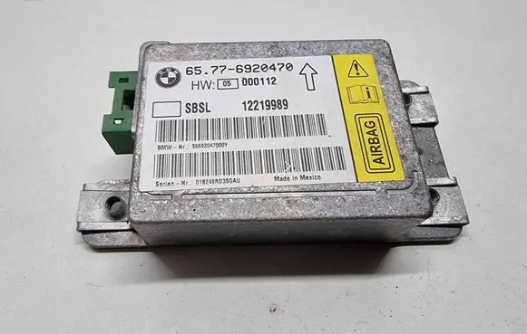 BMW 7 E65 E66 Airbag control unit/module 6920470 12219989 000112