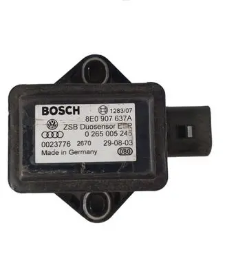 Audi A4 S4 B7 8E 8H ESP acceleration yaw rate sensor 8E0907637A 0023776 0265005245