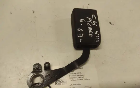 Citroen C4 I Picasso Rear seatbelt buckle 9681543877