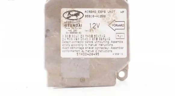 Hyundai Terracan Airbag control unit/module 95910H1200 51H00426495 EA100060003