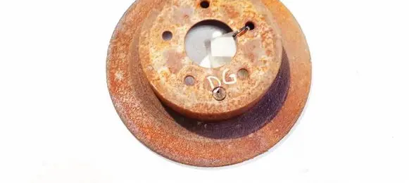 Nissan Juke I F15 Rear brake disc neventiliuojamas