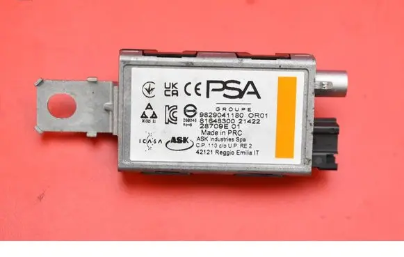 Peugeot 5008 Sound amplifier 9829041180