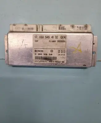 Mercedes-Benz E W211 ESP acceleration yaw rate sensor 0335454132 0265109516