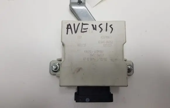 Toyota Corolla Verso AR10 Other control units/modules 8594005050 603025 603027