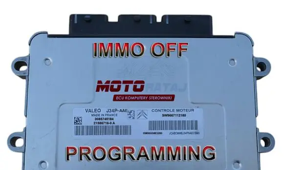 Peugeot 206+ Engine control unit/module 9667112180 9655883280 215867160A