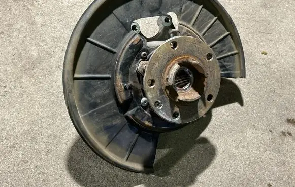 Porsche Cayenne (92A) Rear wheel hub 7P5501656 000000654858