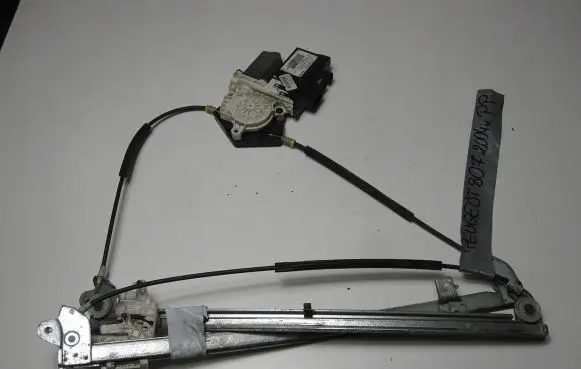 Peugeot 807 Front door window regulator with motor 1485311080