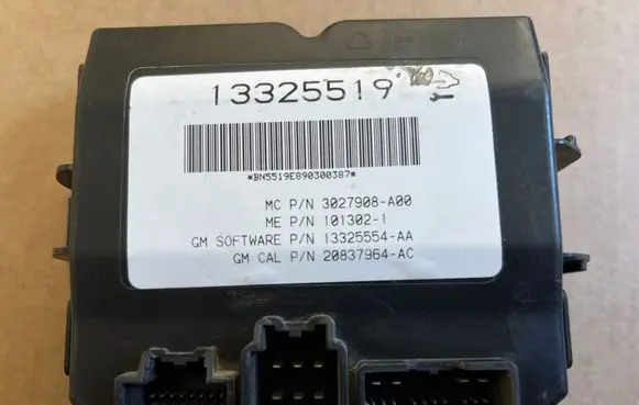 Tailgate/trunk control unit/module