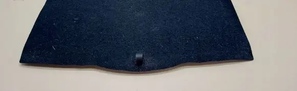 Volkswagen Golf V Rear floor carpet liner 