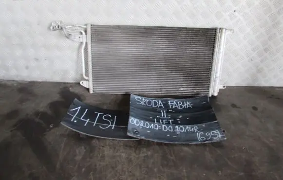 Skoda Fabia Mk2 (5J) A/C cooling radiator (condenser) 