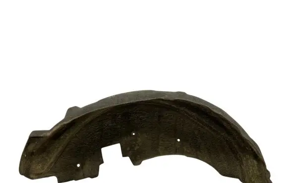 Rear arch fender liner splash guards