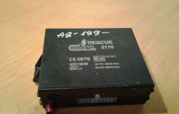 Audi A8 S8 D3 4E Other control units/modules 4C2113A4B