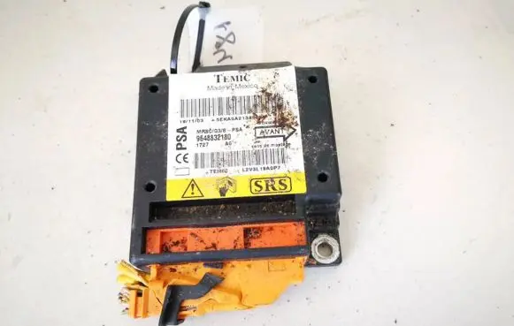 Peugeot 607 Airbag control unit/module 9648832180