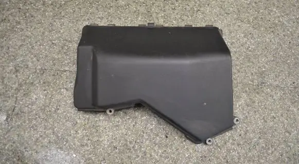 BMW 3 E46 Fuse box cover 12901436443