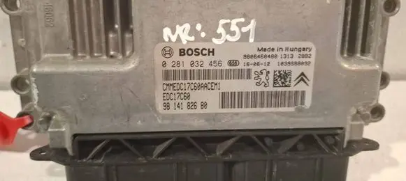 Peugeot Partner Engine control unit/module 0281032456 9806460480 9814182680
