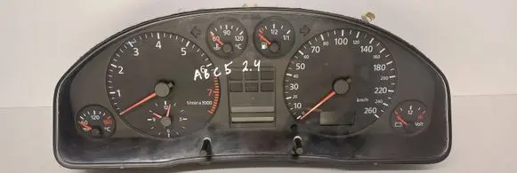 Audi A6 S6 C5 4B Speedometer (instrument cluster) 4B0919860F 110008888002 8H0919272C