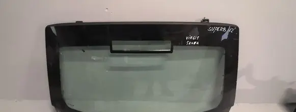 Skoda Superb B6 (3T) Rear windscreen/windshield window 