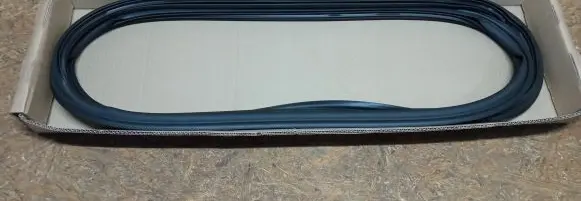 Trunk rubber seal (body)