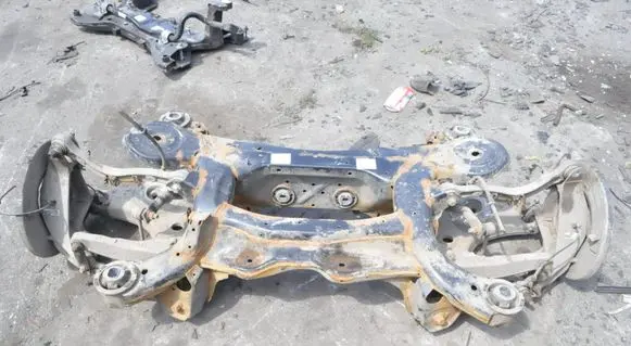 Land Rover Discovery 5 Rear suspension assembly kit set 