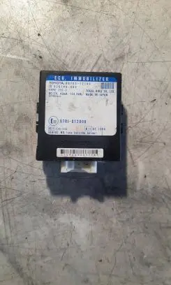 Toyota Corolla Verso E121 Immobilizer control unit/module 8978012140 97RI012008