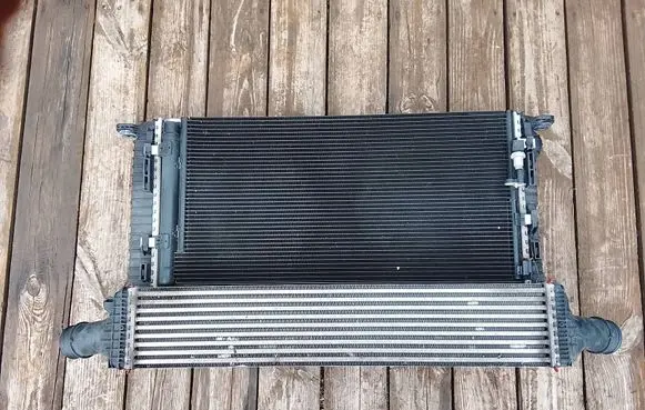 Porsche Macan (95B) Radiator set 95B121003E 95B959455G 95B959455F
