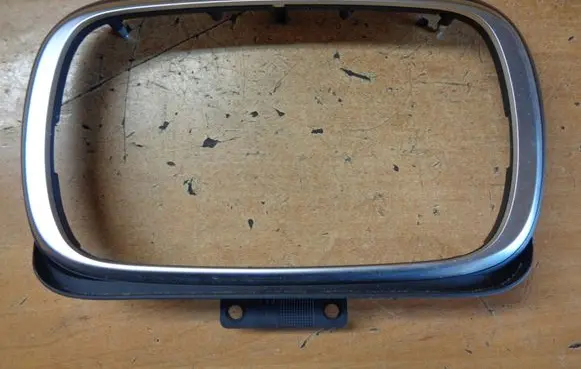 Fiat 500X Radio/GPS head unit trim 735577224